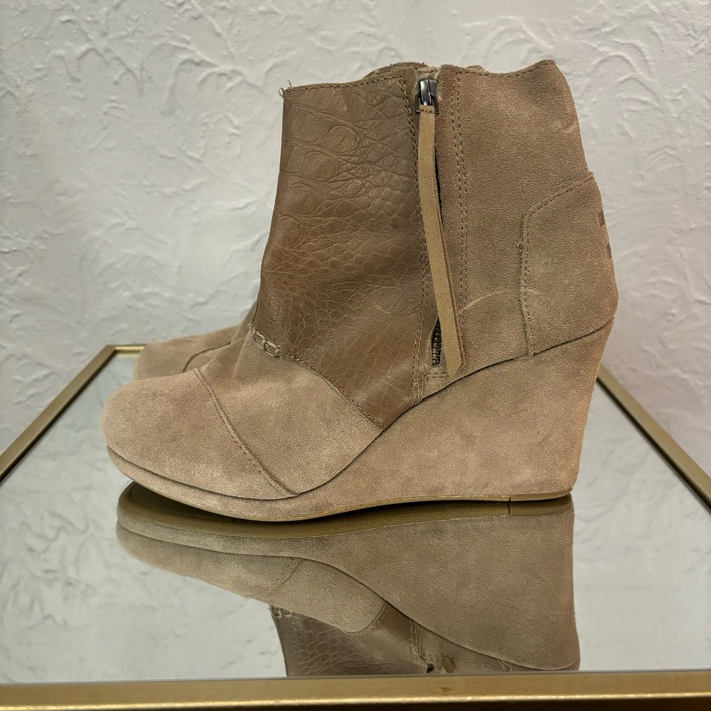 Tom Wedge Booties